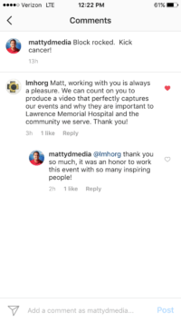 matty d cancer comments